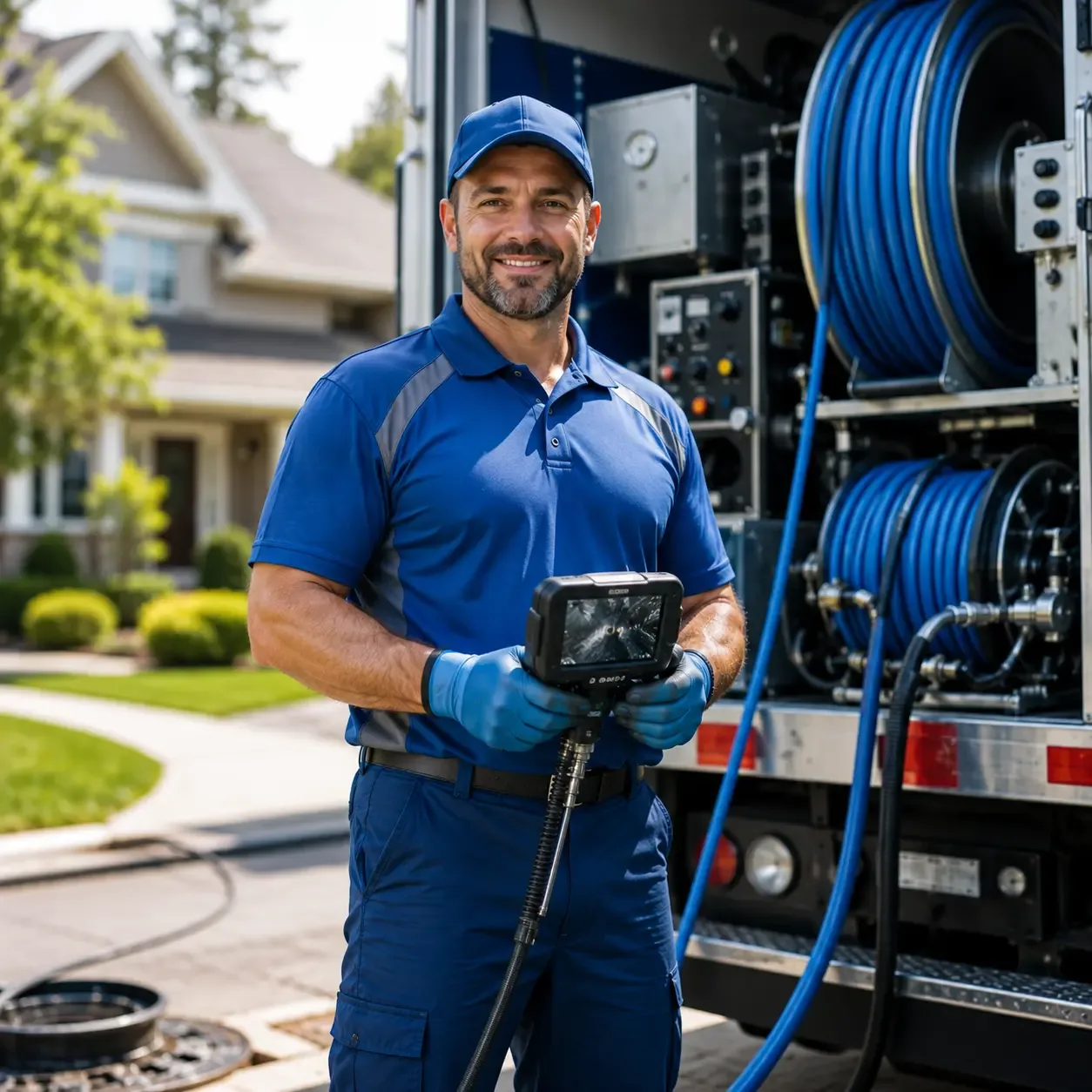 Local outdoor drain cleaning specialists in Bell, CA